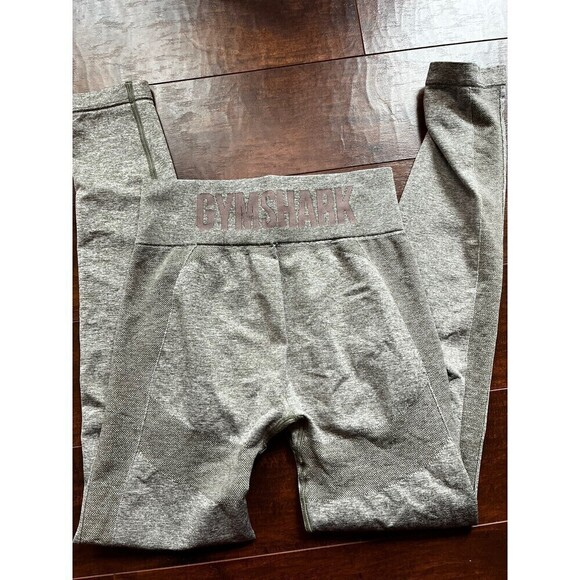 Gymshark Green Seamless Legging Work Out Size M - Picture 7 of 7